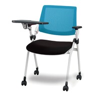 【在庫限り】ミーティングチェア(X-16W テーブル・肘付き)