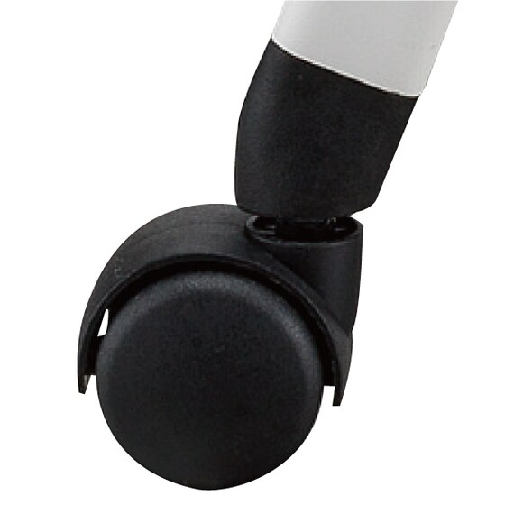 【在庫限り】ミーティングチェア(X-16W テーブル・肘付き WH/BL) 12枚目画像