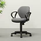 オフィスチェア(セルト 肘付き BK/GY) 2枚目画像