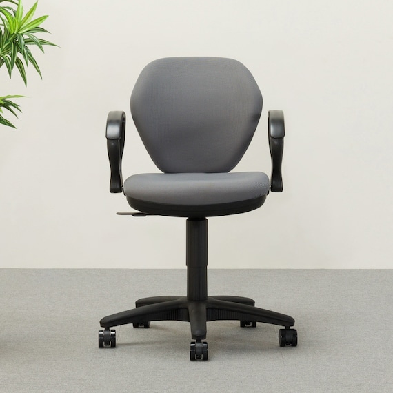 オフィスチェア(セルト 肘付き BK/GY) 3枚目画像
