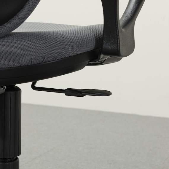 オフィスチェア(セルト 肘付き BK/GY) 11枚目画像