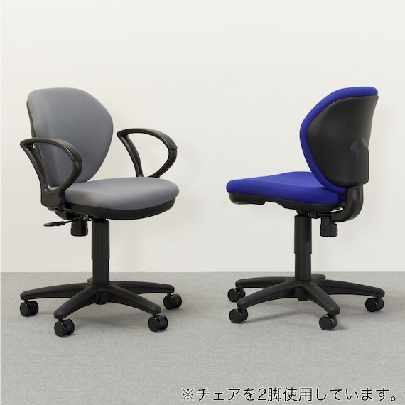 オフィスチェア(セルト 肘付き BK/GY) 15枚目画像