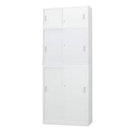 スチール書庫(上・中・下引違い A4 W880)