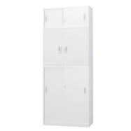 スチール書庫(上引違い・中両開き・下引違い A4 W880)