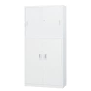 スチール書庫(上引違い・下両開き A4 W880)