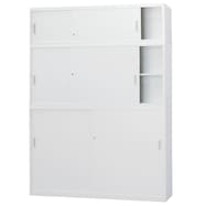 スチール書庫(上・中・下引違い A4 W1760)
