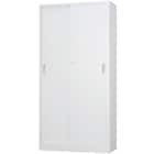 スチール書庫(TS-36S 引違い戸 浅型 WH) 1枚目画像