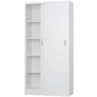スチール書庫(TS-36S 引違い戸 浅型 WH) 3枚目画像