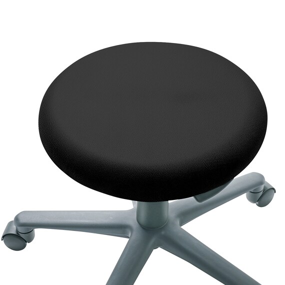 昇降チェア(OA-200 布 BK キャスター付き) 2枚目画像