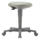 昇降チェア(OA-200 PVC-LGY キャスター付き) 1枚目画像