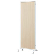 三つ折パーティション(シャスタ3 木目ボード)