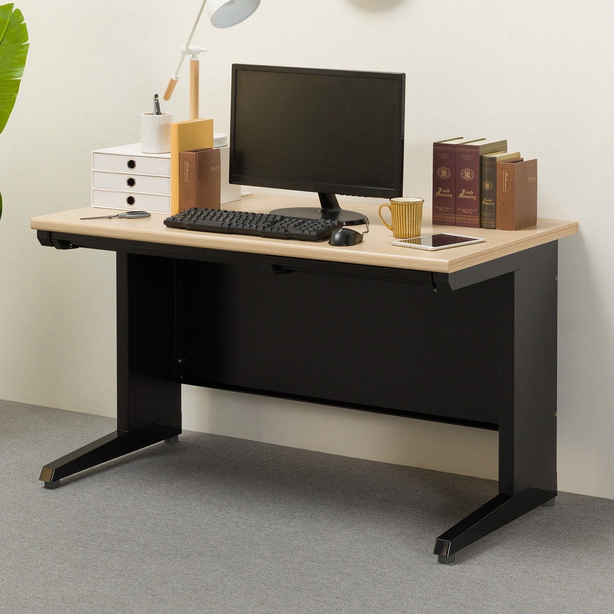 平机(MDC127 OAK/BK) | ニトリネット【公式】 家具・インテリア通販