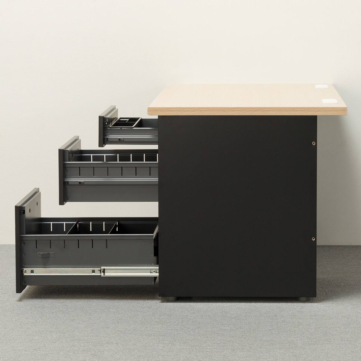 片袖机(MDB107 OAK/BK) | ニトリネット【公式】 家具・インテリア通販