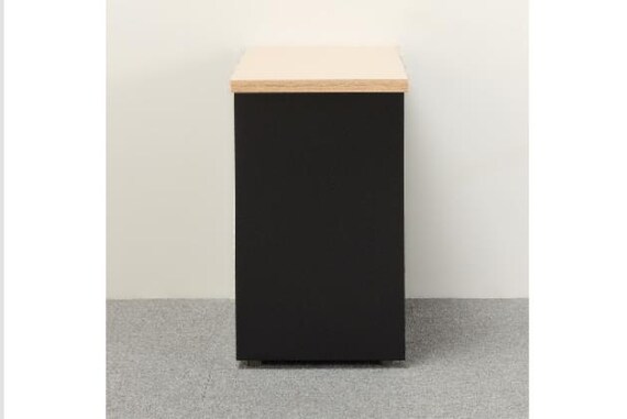 ワキヅクエ3ダン GD-01 OAK/BK 7枚目画像