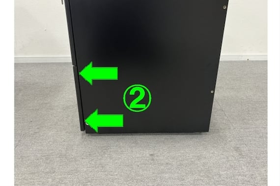 ワキヅクエ2ダン GD-02 OAK/BK 19枚目画像