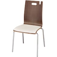 スチール脚チェア(NアビスCI GT-B シルバー脚)