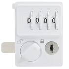 4人用スチールロッカー(2段 TLK-D4SN ダイヤル錠) 4枚目画像