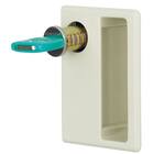 4人用スチールロッカー(2段 TLK-D4SN 内筒交換錠) 5枚目画像