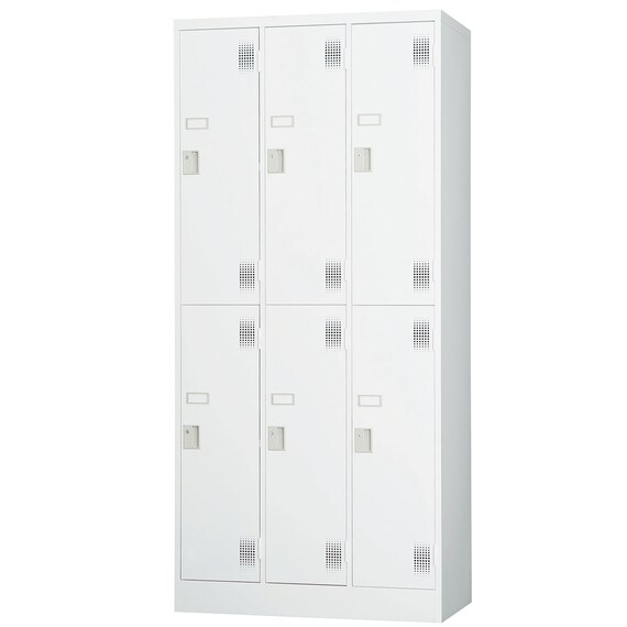 6人用スチールロッカー(TLK-D6N ダイヤル錠) 1枚目画像