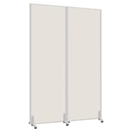 2連 木製パネルパーテーション(PW0618・0918・1218 WH)