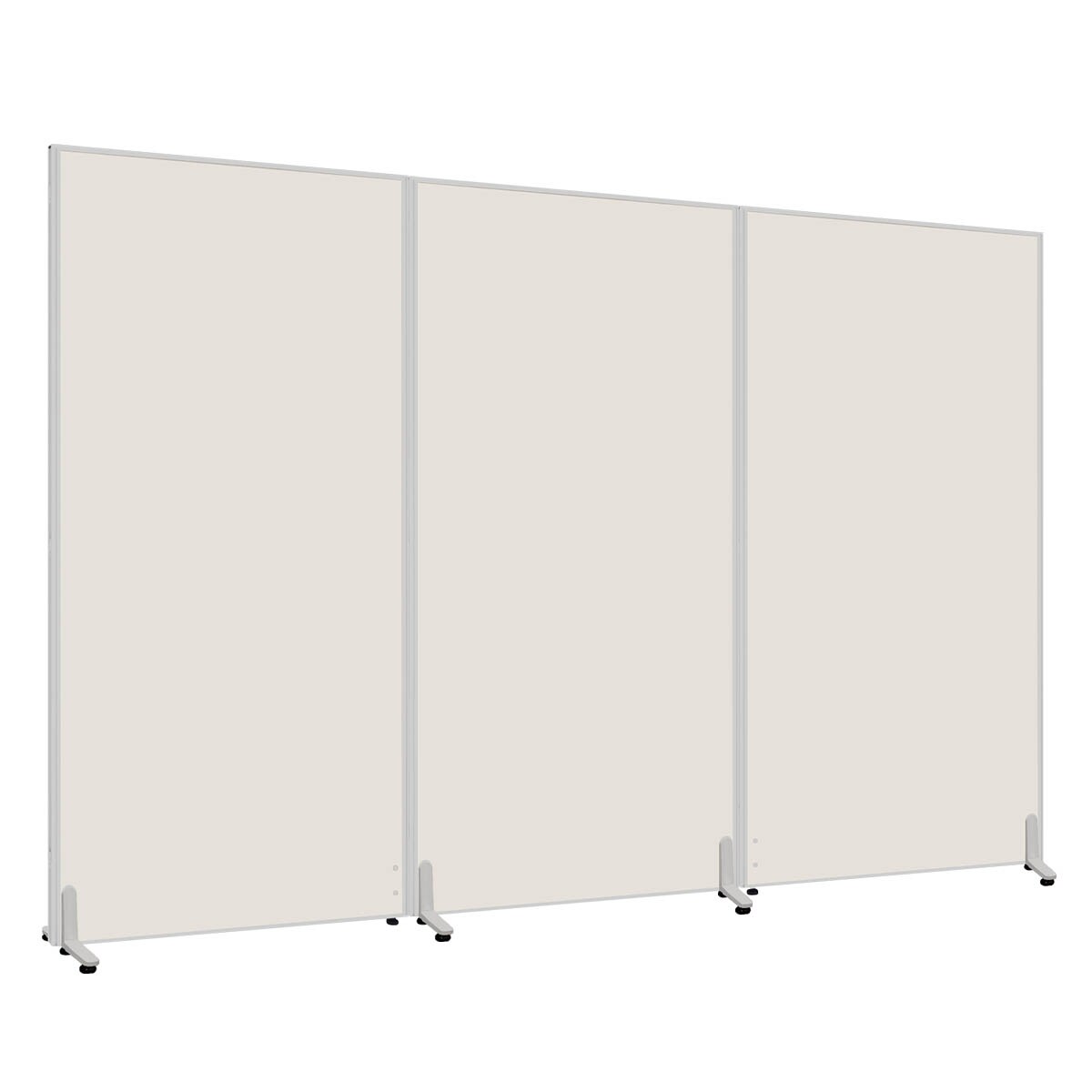 3連 木製パネルパーテーション(PM0918 SI/WH) | ニトリネット【公式