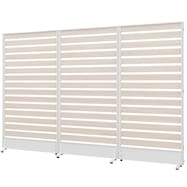 3連ラダーパーテーション(PR0918 WH)