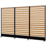 3連ラダーパーテーション(PR0918 BK)