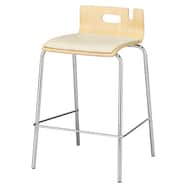 スチール脚バーチェア(HC NアビスCI GT-B シルバー脚)