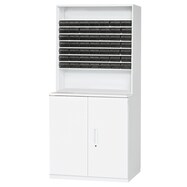 医療用収納(上調剤トレー V930-10YT・下両開き戸 V945-09H 幅90cm)
