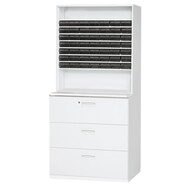 医療用収納(上調剤トレー V930-10YT・下ラテラル3段 V945-309D 幅90cm)