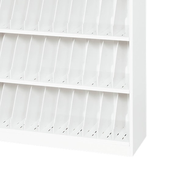 カルテ収納庫(6段 M935-18KA4W) 3枚目画像