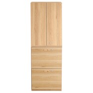 木製キャビネット(NT書庫 上両開き戸・下引出し)