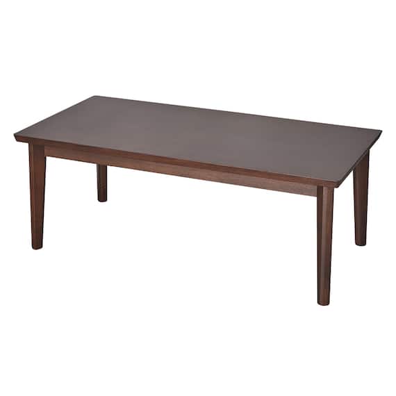 【在庫限り】木製センターテーブル(アロウ1200 DBR) 2枚目画像