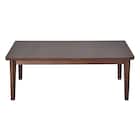 【在庫限り】木製センターテーブル(アロウ1200 DBR) 3枚目画像