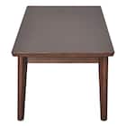 【在庫限り】木製センターテーブル(アロウ1200 DBR) 4枚目画像