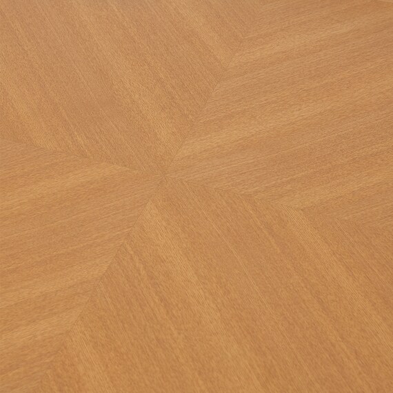 木製円形テーブル(アロウ600 LBR) 4枚目画像