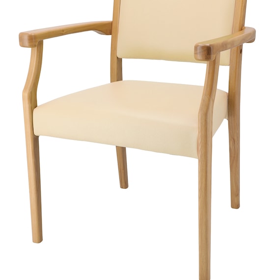 木製チェア(ケイプ2M LBR/IV) 10枚目画像