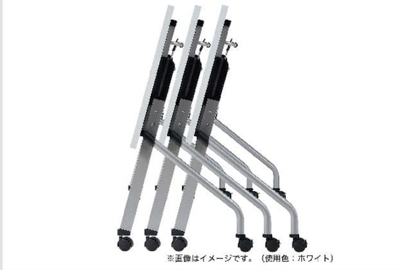 フラップテーブルLCJ-1245 LGY 2枚目画像