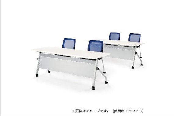 フラップテーブルLCJ-1245 LGY 3枚目画像