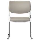 ミーティングチェア(MC183GW-VG1 PVC GY) 2枚目画像