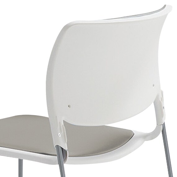 ミーティングチェア(MC183GW-VG1 PVC GY) 3枚目画像