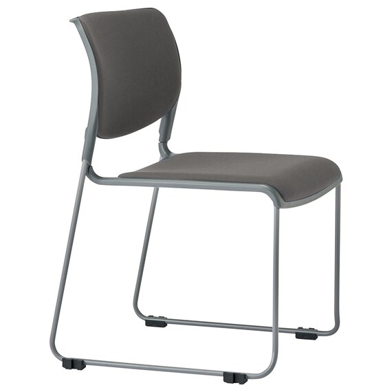 ミーティングチェア(MC183GG-FG3 布 GY) 2枚目画像