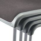 ミーティングチェア(MC183GG-FG3 布 GY) 5枚目画像