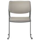 ミーティングチェア(MC183GG-VG1 PVC GY) 2枚目画像