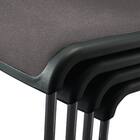 ミーティングチェア(MC183BB-FG3 布 GY) 5枚目画像