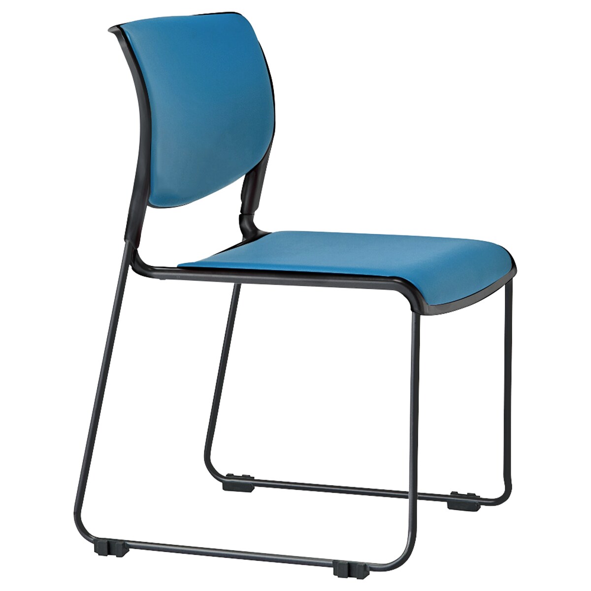 R　ニトリスタッキングチェア　4脚 ダイニングチェア(スタック カバーBR) | ニトリネット【公式