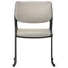 ミーティングチェア(MC183BB-VG1 PVC GY) 2枚目画像