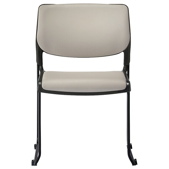 ミーティングチェア(MC183BB-VG1 PVC GY) 2枚目画像