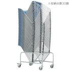 ミーティングチェアMC183専用台車(D-13 SI) 4枚目画像