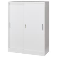 スチール書庫(引違い NT-A4 ベース付き)